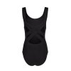 SKINY dámske body Yoga & Relax Performance BX - black (Farba black-7665, Veľkosť 42)