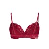 SKINY podprsenka vystužená Velvet Dream WX - rubin red (Farba rubin red-2270, Veľkosť 85 B)