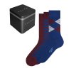 FALKE pánske ponožky 3-balenie Gifting - argyle mix (Farba argyle mix-0010, Veľkosť 43-46)