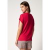 HUBER dámske tričko krátky rukáv Night Basic Selection S25 - jalapeno red (Farba jalapeno red-H350, Veľkosť 36)