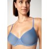 HUBER podprsenka Spacer Bra Selection Basic S25 - ashleigh blue (Farba ashleigh blue-h367, Veľkosť 95 E)