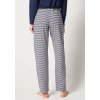 HUBER dámske nohavice dlhé Night Basic Selection B25 - antiquewhite stripes (Farba antiquewhite stripes-H059, Veľkosť 42)
