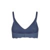 SKINY podprsenka s vyberateľnými výstužami Micro Essentials W25 - vintage indigo (Farba vintage indigo-s879, Veľkosť 44/C-D)
