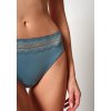 HUBER dámske nohavičky do pása Micro Lace W25 - oceanview (Farba oceanview-h424, Veľkosť 46)