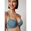 HUBER podprsenka výstužená Micro Lace W25 - oceanview (Farba oceanview-h424, Veľkosť 90 D)
