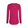 SKINY dámske tričko dlhý rukáv Night In Skiny W25 - sangria (Farba sangria-s913, Veľkosť 44)