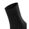 FALKE dámske ponožky Angora Bedsock - black (Farba black-3009, Veľkosť 39-42)