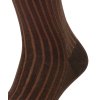 FALKE pánske ponožky Shadow - brown (Farba brown-5934, Veľkosť 39-40)