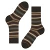 FALKE pánske ponožky Tinted Stripe - beech (Farba beech-7464, Veľkosť 43-46)