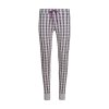 SKINY dámske nohavice dlhé Night In Mix & Match W25 - gray check (Farba gray check-s925, Veľkosť 44)