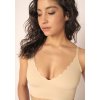 SKINY podprsenka Bustier s vyberateľnými výstužami Micro Essentials B25 - beige (Farba beige-2409, Veľkosť 44)