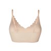 SKINY podprsenka Bustier s vyberateľnými výstužami Micro Essentials B25 - beige (Farba beige-2409, Veľkosť 44)