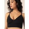 SKINY podprsenka Bustier s vyberateľnými výstužami Micro Essentials B25 - black (Farba black-7665, Veľkosť 44)