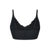 SKINY podprsenka Bustier s vyberateľnými výstužami Micro Essentials B25 - black (Farba black-7665, Veľkosť 44)