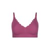SKINY podprsenka Bustier s vyberateľnými výstužami Micro Essentials W24 - fading berry (Farba fading berry-s643, Veľkosť 44)
