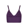 SKINY podprsenka Bustier s vyberateľnými výstužami Micro Essentials W24 - iced purple (Farba iced purple-s647, Veľkosť 42)