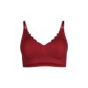 SKINY podprsenka Bustier s vyberateľnými výstužami Micro Essentials W25 - biking red (Farba biking red-s940, Veľkosť 44)