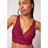 SKINY podprsenka Bustier s vyberateľnými výstužami Wonderfulace S25 - beet red (Farba beet red-S770, Veľkosť 44)