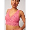 SKINY podprsenka Bustier s vyberateľnými výstužami Wonderfulace S25 - rapture rose (Farba rapture rose-S786, Veľkosť 44)