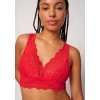 SKINY podprsenka Bustier s vyberateľnými výstužami Wonderfulace S25 - highrisk red (Farba highrisk red-s859, Veľkosť 44)