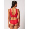 SKINY podprsenka Bustier s vyberateľnými výstužami Wonderfulace S25 - highrisk red (Farba highrisk red-s859, Veľkosť 44)