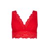 SKINY podprsenka Bustier s vyberateľnými výstužami Wonderfulace S25 - highrisk red (Farba highrisk red-s859, Veľkosť 44)