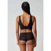 SKINY podprsenka Bustier s vyberateľnými výstužami Wonderfulace B25 - black (Farba black-7665, Veľkosť 44)