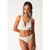 SKINY podprsenka mäkká Bamboo Lace B25 - ivory (Farba ivory-7608, Veľkosť 42)