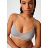 SKINY podprsenka mäkká s vyberateľnými výstužami Classicotton W25 - grey melange (Farba grey melange-s950, Veľkosť 44/C-D)