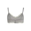 SKINY podprsenka mäkká s vyberateľnými výstužami Classicotton W25 - grey melange (Farba grey melange-s950, Veľkosť 44/C-D)