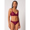 SKINY podprsenka nevystužená mäkká Wonderfulace S25 - beet red (Farba beet red-S770, Veľkosť 42)