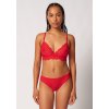 SKINY podprsenka nevystužená mäkká Wonderfulace S25 - highrisk red (Farba highrisk red-s859, Veľkosť 44)