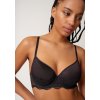SKINY podprsenka Spacer Micrornaments B25 - black (Farba black-7665, Veľkosť 85 D)