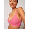 SKINY podprsenka s vyberateľnými výstužami Micro Essentials S25 - rapture rose (Farba rapture rose-S786, Veľkosť 44/C-D)