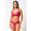 SKINY podprsenka s vyberateľnými výstužami Micro Essentials W25 - sangria (Farba sangria-s913, Veľkosť 44/C-D)