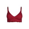 SKINY podprsenka s vyberateľnými výstužami Micro Essentials W25 - biking red (Farba biking red-s940, Veľkosť 44/C-D)