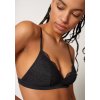SKINY podprsenka s vyberateľnými výstužami Microornaments B25 - black (Farba black-7665, Veľkosť 44/C-D)