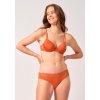 SKINY podprsenka Spacer Bamboo Lace W24 - burnt ochre (Farba burnt ochre-s401, Veľkosť 75 B)