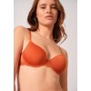 SKINY podprsenka Spacer Bamboo Lace W24 - burnt ochre (Farba burnt ochre-s401, Veľkosť 75 B)