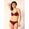 SKINY podprsenka vystužená Micro Essentials W24 - garnet (Farba garnet-s488, Veľkosť 75 B)