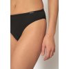 SKINY dámske nohavičky Rio 3-balenie Cotton Essentials B25 - black (Farba black-7662, Veľkosť 44)