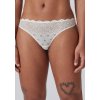 SKINY dámske nohavičky Tanga Bamboo Lace B25 - ivory (Farba ivory-7608, Veľkosť 42)