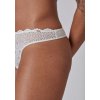 SKINY dámske nohavičky Tanga Bamboo Lace B25 - ivory (Farba ivory-7608, Veľkosť 42)