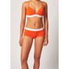 SKINY dámske panty Modal Retro S25 - red orange (Farba red orange-S796, Veľkosť 44)