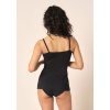 SKINY dámske tielko Spaghetti vyberateľné vankúšiky Micro Essentials B25 - black (Farba black-7665, Veľkosť 44)