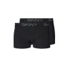 SKINY pánske panty 2-balenie Cotton Multipack B25 - black (Farba black-7665, Veľkosť M)