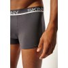 SKINY pánske panty 3-balenie Cotton Multipack B24 - greyblueblack (Farba greyblueblack selection-2061, Veľkosť XXL)