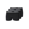 SKINY pánske panty 3-balenie Cotton Multipack B24 - black (Farba black-7665, Veľkosť XXL)