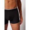 SKINY pánske panty 3-balenie Cotton Multipack B25 - black (Farba black-7665, Veľkosť XXL)