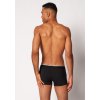 SKINY pánske panty 3-balenie Cotton Multipack B25 - black (Farba black-7665, Veľkosť XXL)